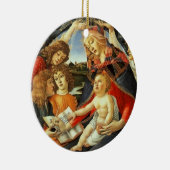 Madonna van Botticelli. kerstcadeau-Ornament Keramisch Ornament (Rechts)
