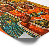 Madonna van Czestochowa Poolse katholieke Maria Poster (Hoek)