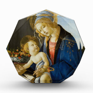 Madonna van de Boek door Botticelli Religieus Fotoblokken