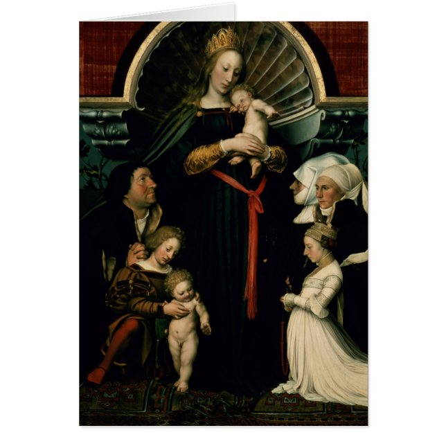Madonna van de Burgermeister Meyer (Voorkant)