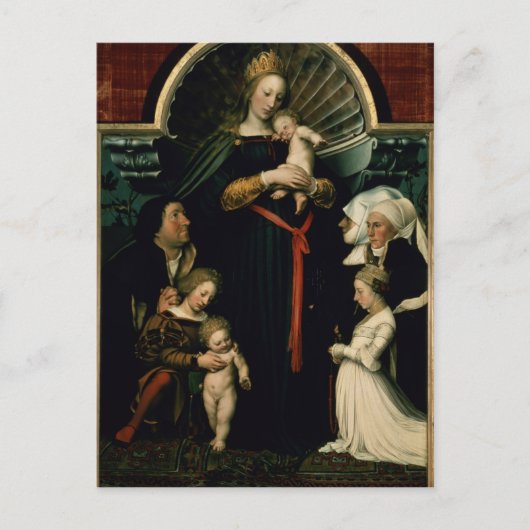 Madonna van de Burgermeister Meyer Briefkaart (Voorkant)