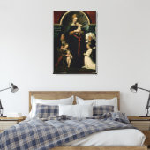 Madonna van de Burgermeister Meyer Canvas Afdruk (Insitu (Slaapkamer))
