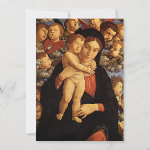 Madonna van de Cherubijnen van Andrea Mantegna