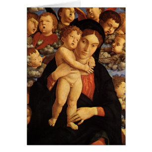 Madonna van de Cherubim door Andrea Mantegna