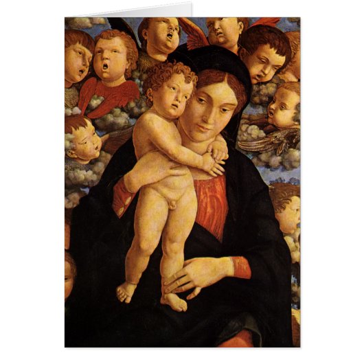 Madonna van de Cherubim door Andrea Mantegna (Voorkant)