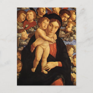 Madonna van de Cherubim door Andrea Mantegna Briefkaart