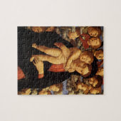 Madonna van de Cherubim door Andrea Mantegna Legpuzzel (Horizontaal)