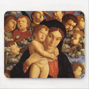 Madonna van de Cherubim door Andrea Mantegna Muismat