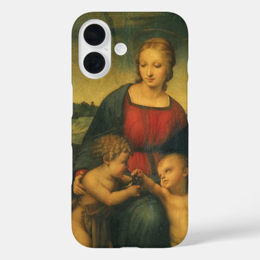 Madonna van de distelvink van Rafaël Sanzio Case-Mate iPhone Case (Achterkant)