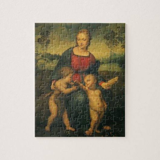 Madonna van de distelvink van Rafaël Sanzio Legpuzzel (Verticaal)
