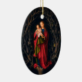 Madonna van de droog (Petrus Christus, 1462-5) Keramisch Ornament (Rechts)