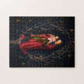 Madonna van de droog (Petrus Christus, 1462-5) Legpuzzel (Horizontaal)