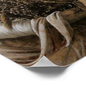 Madonna van de Eucharist door Botticelli Poster (Hoek)