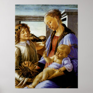 Madonna van de Eucharist Poster