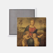 Madonna van de Goldfinch, c.1506 Magneet (Voorkant / Achterkant)