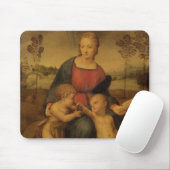 Madonna van de Goldfinch, c.1506 Muismat (Met muis)