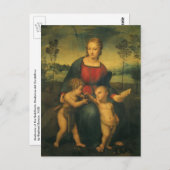 Madonna van de Goldfinch door Raphael Sanzio Briefkaart (Voorkant / Achterkant)