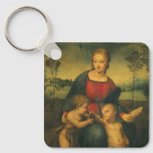 Madonna van de Goldfinch door Raphael Sanzio Sleutelhanger (Voorkant)