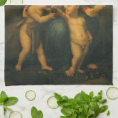 Madonna van de Goldfinch door Raphael Sanzio Theedoek (Gevouwen)