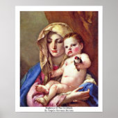 Madonna van de Goldfinch Poster (Voorkant)