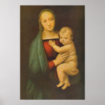 Madonna van de Groothertog Raphael - Poster