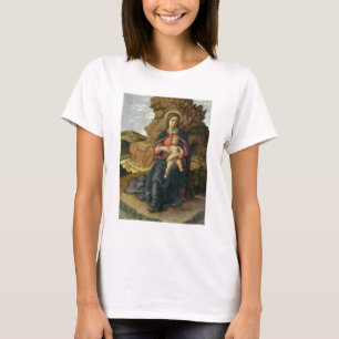 Madonna van de grot, 1488-90 (tempera op het panee t-shirt