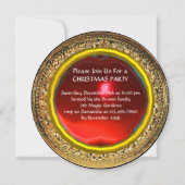 Madonna van de Grote Kerstpartij Red Ruby Kaart (Achterkant)