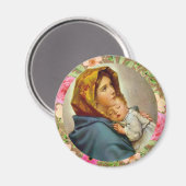 Madonna van de Heilige Maria Madonnina van de Stre Magneet (Voorkant / Achterkant)