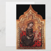 MADONNA VAN DE HUMILITEITSKerstmis Briefpapier (Voorkant / Achterkant)