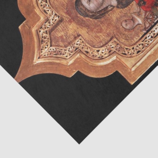 MADONNA VAN DE HUMILITEITSKerstmis Tissuepapier (Detail)