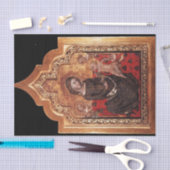 MADONNA VAN DE HUMILITEITSKerstmis Tissuepapier (Craft)