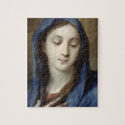Madonna van de kapel (pastel op papier) legpuzzel (Verticaal)