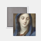 Madonna van de kapel (pastel op papier) magneet (Voorkant / Achterkant)