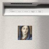 Madonna van de kapel (pastel op papier) magneet (Insitu (Vaatwasser))