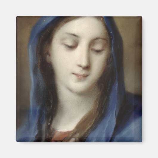 Madonna van de kapel (pastel op papier) magneet (Voorkant)