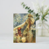 Madonna van de Lelies 1905 Briefkaart (Staand voorkant)