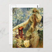 Madonna van de Lelies 1905 Briefkaart (Voorkant / Achterkant)