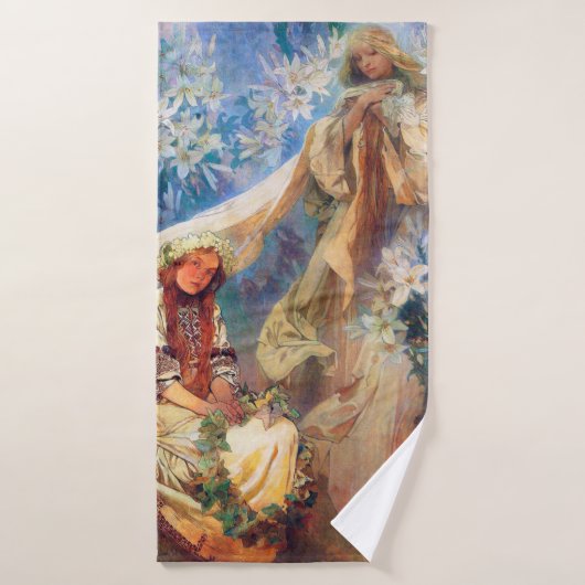 Madonna van de Lily, Mucha Badhanddoek (Badhanddoek)