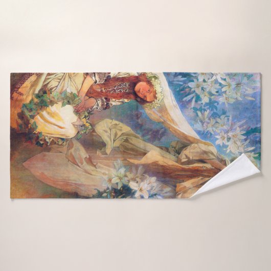 Madonna van de Lily, Mucha Badhanddoek (Badhanddoek)