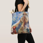 Madonna van de Lily, Mucha Tote Bag (Dichtbij)