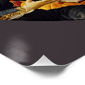 Madonna van de Magnificat Botticelli Glossy Perfect Poster (Hoek)