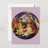 Madonna van de Magnificat door Botticelli Briefkaart (Voorkant / Achterkant)
