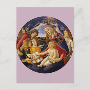 Madonna van de Magnificat door Botticelli Briefkaart
