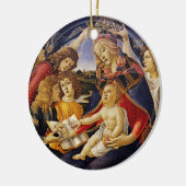 Madonna van de Magnificat door Botticelli Keramisch Ornament (Links)