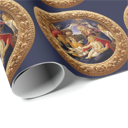 Madonna van de Magnificat door Sandro Botticelli Cadeaupapier (Rol Hoek)