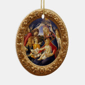Madonna van de Magnificat door Sandro Botticelli Keramisch Ornament (Rechts)