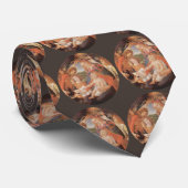 Madonna van de Magnificat door Sandro Botticelli Stropdas (Opgerold)