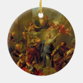 Madonna van de Magnificat Keramisch Ornament (Achterkant)