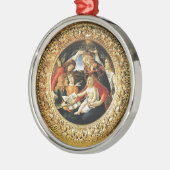 Madonna van de Magnificat Metalen Ornament (Links)