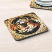 Madonna van de Magnificat Onderzetter (Linkerzijde)